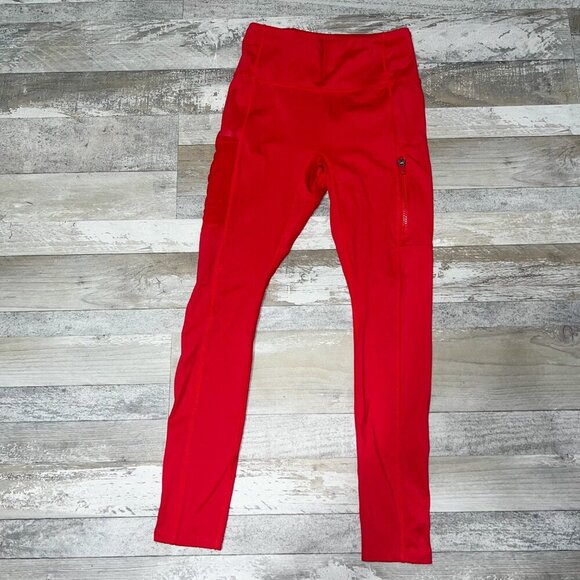 Fabletics Trinity Motion365 HW Utility Legging Persimmon Size S - Picture 4 of 11